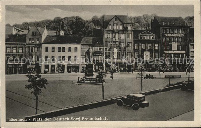 Eisenach Thueringen Platz der Dt_Sowj Freundchaft