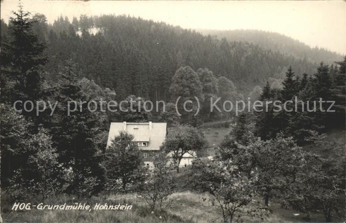 Eisenach Thueringen HOG Grundmühle Hahnstein