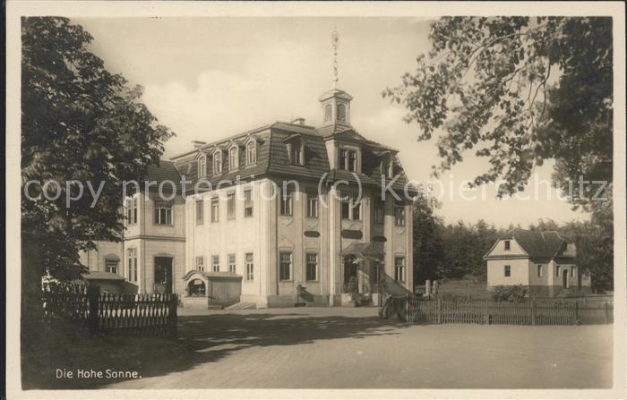 Eisenach Thueringen Staatl Gasthaus Hohe Sonne