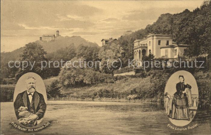 Eisenach Thueringen Reuter Villa Portraits Fritz und Luise