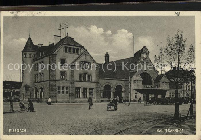 Eisenach Thueringen Hauptbahnhof
