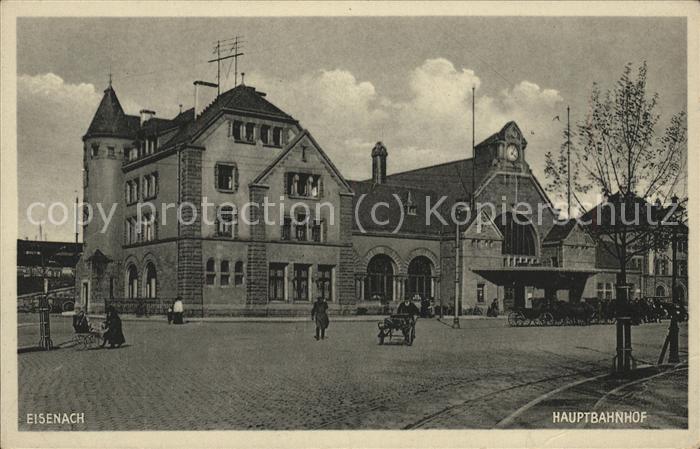 Eisenach Thueringen Hauptbahnhof