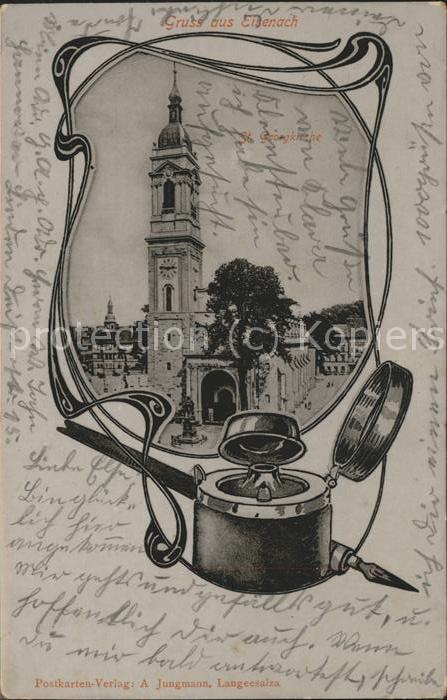 Eisenach Thueringen St Georgkirche