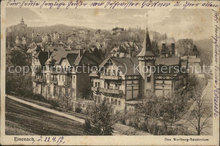 Eisenach Thueringen Wartburg Sanatorium