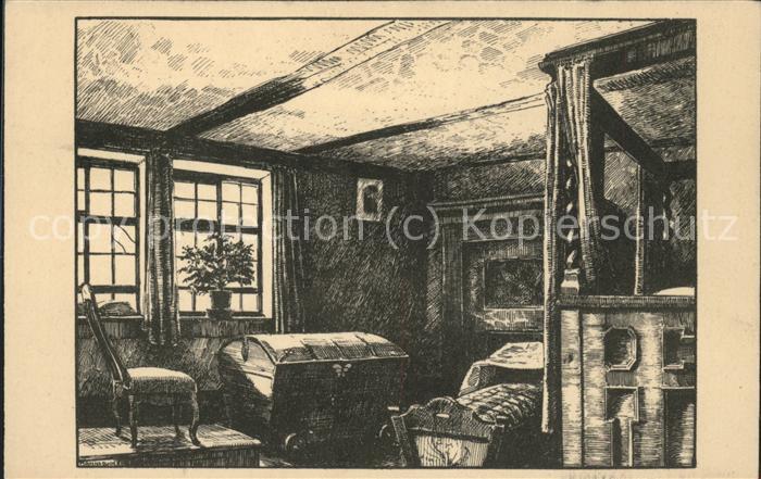 Eisenach Thueringen Bachs Geburtszimmer