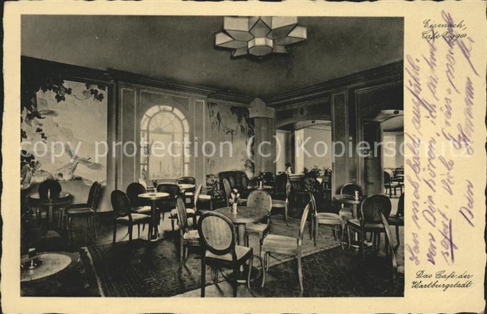 Eisenach Thueringen Cafe Tigges Gastraum