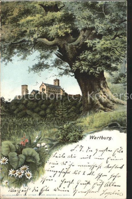 Eisenach Thueringen Die Wartburg