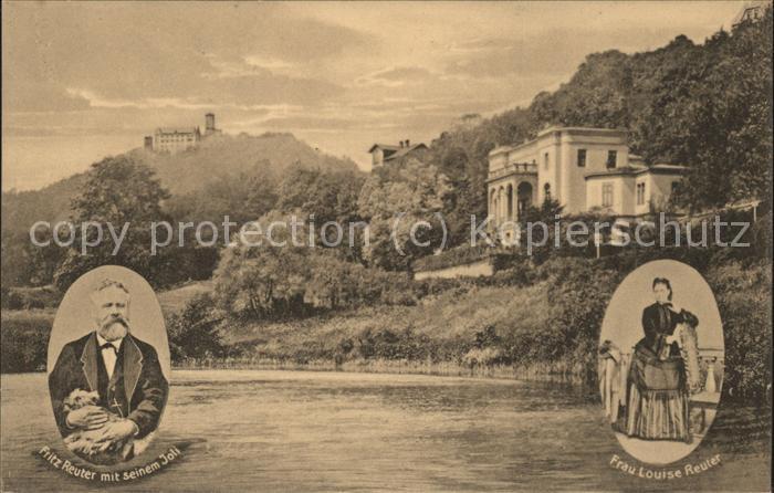 Eisenach Thueringen Reuter Villa Portraits Fritz und Louise