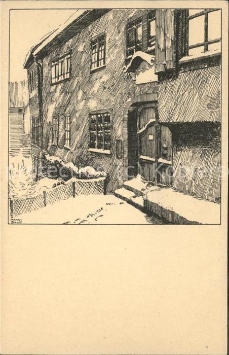 Eisenach Thueringen Bachhaus Eingang