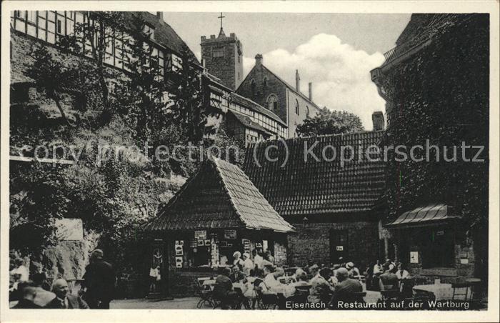 Eisenach Thueringen Restauration auf der Wartburg