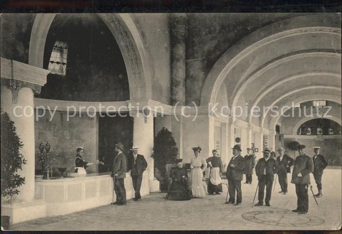 Eisenach Thueringen Kur und Mineralbad Trinkhalle