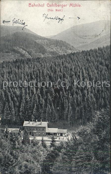 Gehlberg Mühle Fliegeraufnahme