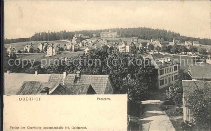 Oberhof Thueringen Panorama