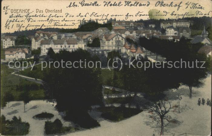 Oberhof Thueringen Oberland