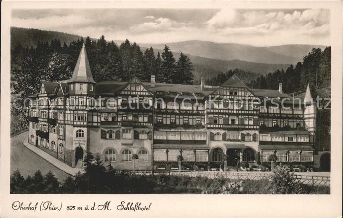 Oberhof Thueringen Schlosshotel