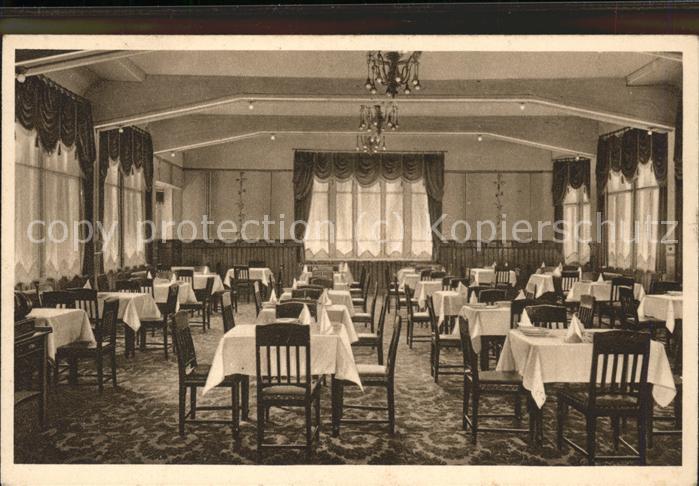 Oberhof Thueringen Heinrich Lorenz-Stiftung Speisesaal