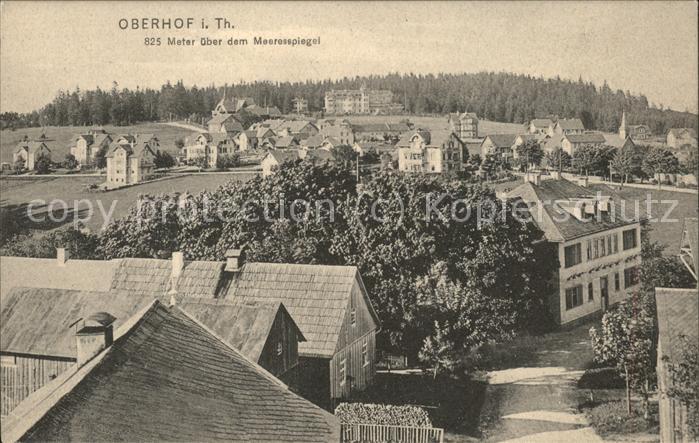 Oberhof Thueringen Panorama
