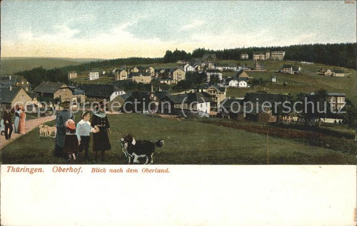 Oberhof Thueringen Oberland Kinder Hund