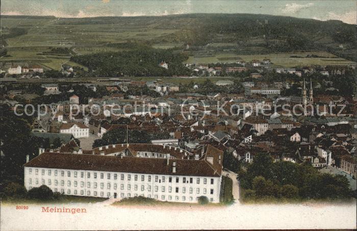 Meiningen Thueringen Gesamtansicht