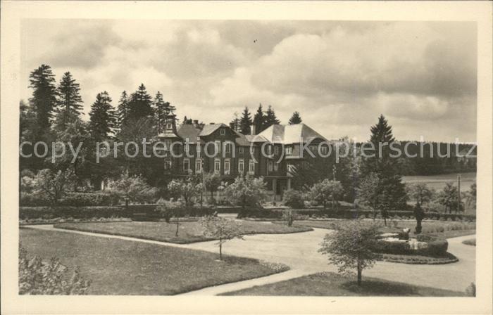 Masserberg Hildburghausen Thueringen Kurhotel