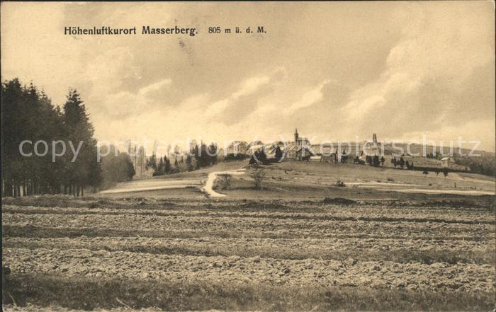 Masserberg Hildburghausen Thueringen Teilansicht