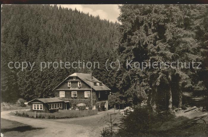 Masserberg Hildburghausen Thueringen Massermuehle am Rennsteig