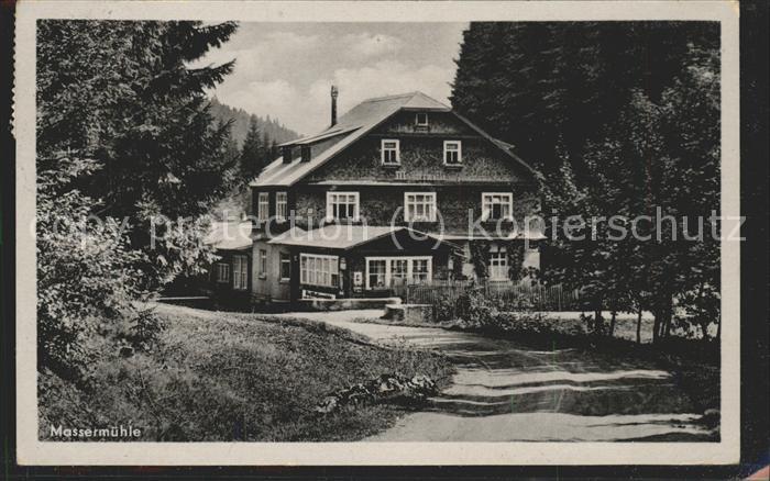 Masserberg Hildburghausen Thueringen Massermuehle am Rennsteig