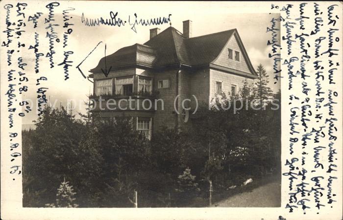 Masserberg Hildburghausen Thueringen Haus Wittich