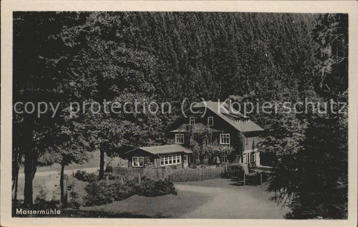Masserberg Hildburghausen Thueringen Massermuehle am Rennsteig