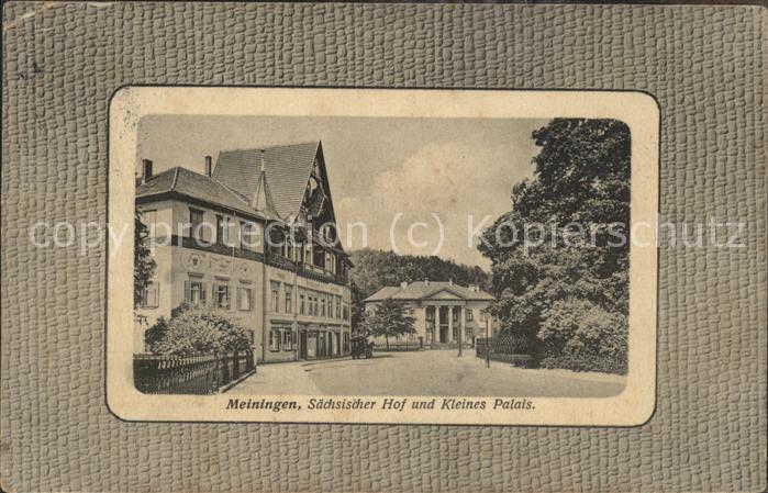 Meiningen Thueringen Hotel Sächsischer Hof Kleines Palais