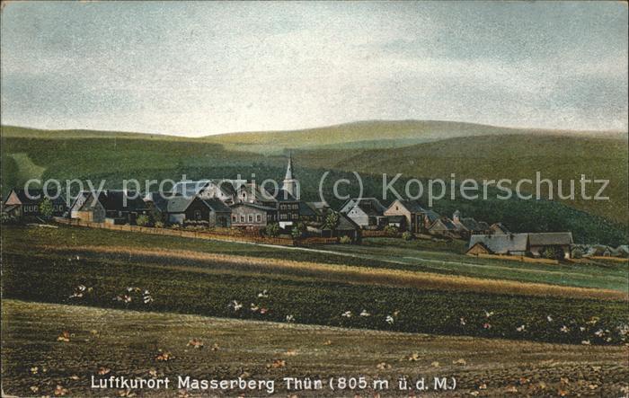 Masserberg Panorama Höhenluftkurort