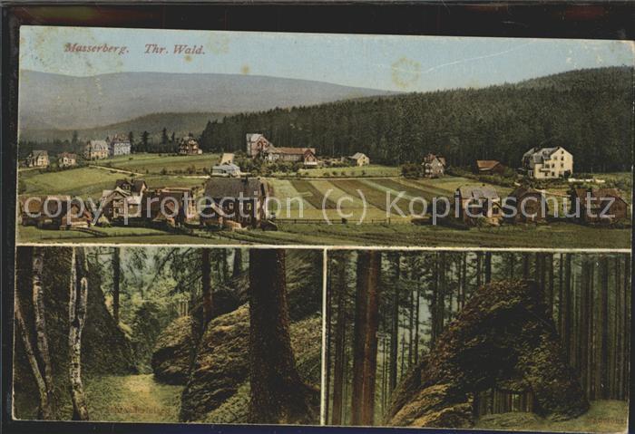 Masserberg Hildburghausen Thueringen Panorama Nadeloehr