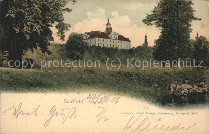 Saalfeld Saale Schloss