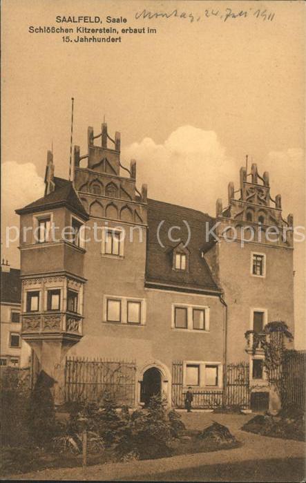 Saalfeld Saale Schlößchen Kitzerstein