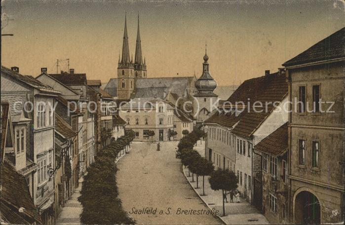 Saalfeld Saale Breitestrasse