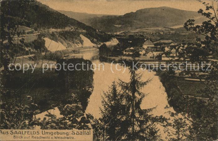 Saalfeld Saale Blick ins Saaletal