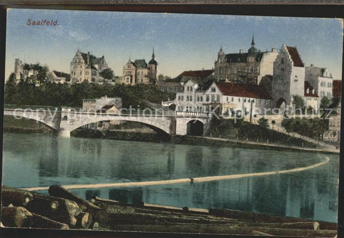 Saalfeld Saale Partie an der Saale