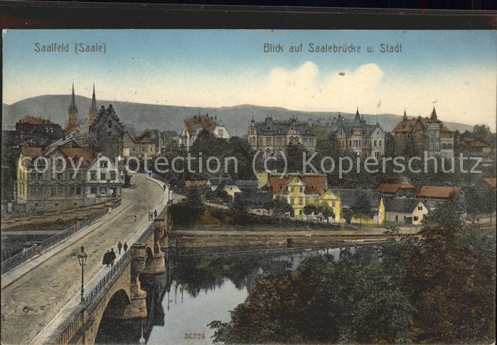 Saalfeld Saale Saalebrücke