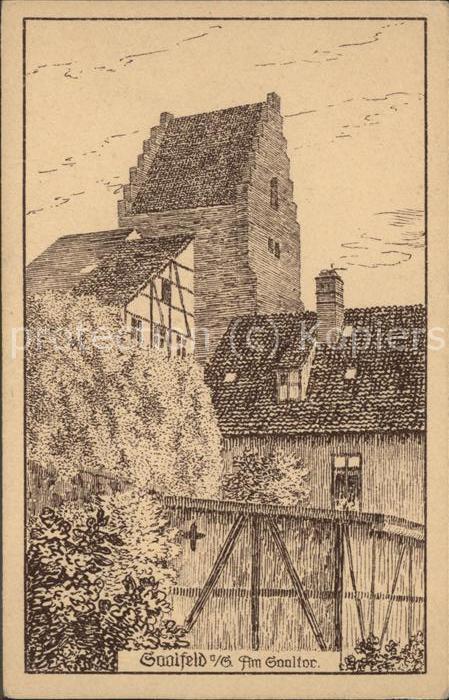 Saalfeld Saale Am Saaltor