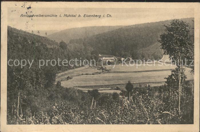 Eisenberg Thueringen Amtsschreibermühle im Mühltal