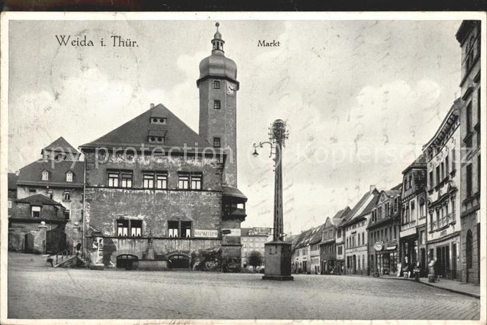 Weida Thueringen Markt