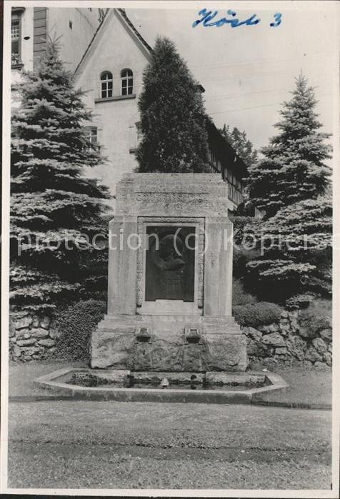 Bad Koestritz Denkmal im Schlosspark
