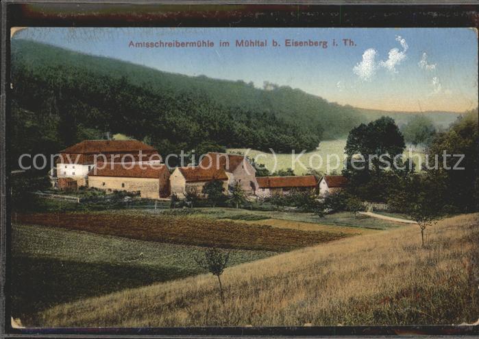 Eisenberg Thueringen Amtsschreibermühle im Mühltal