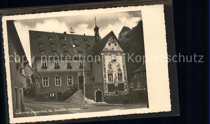 Ziegenrueck Saale Rathaus