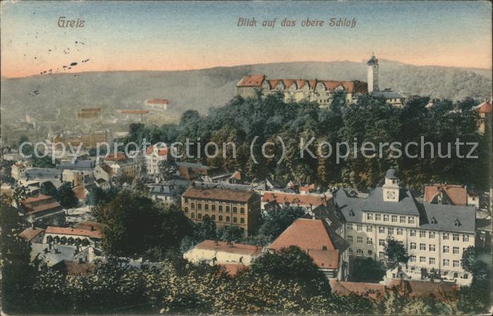 Greiz Thueringen Oberes Schloss