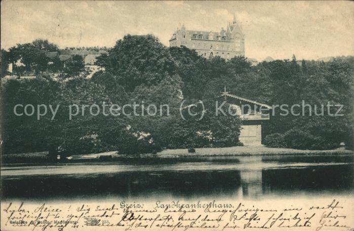 Greiz Thueringen Landeskrankenhaus