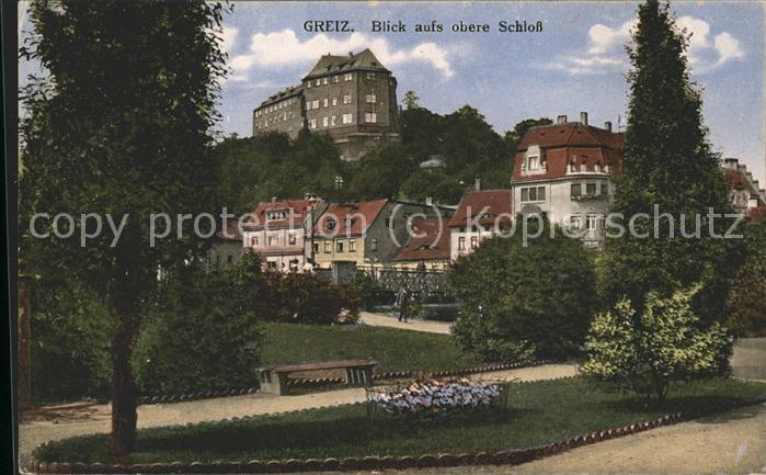 Greiz Thueringen Oberes Schloss