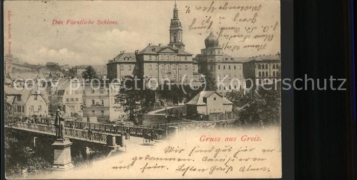 Greiz Thueringen Schloss