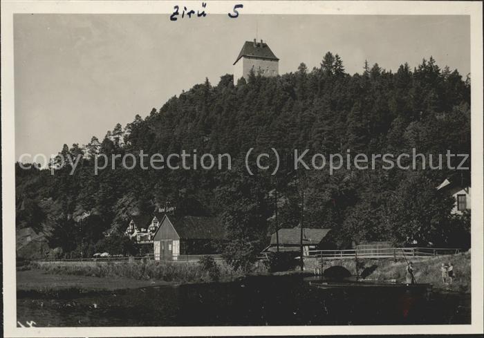 Ziegenrueck Saale Saalepartie Schloss