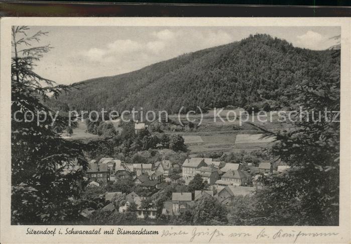 Sitzendorf Thueringen Bismarckturm